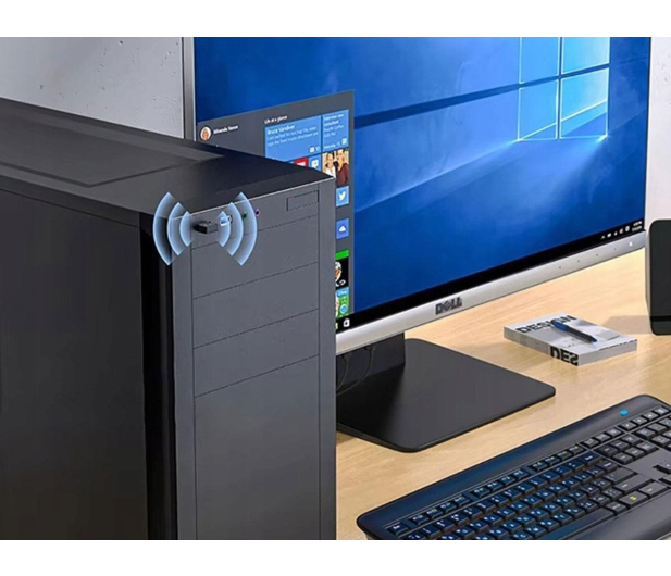 Zenwire Karta sieciowa Adapter WiFi USB 3.0 TOP-4608AC mini - 1604754 - zdjęcie 3